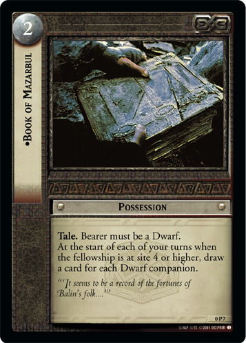 Book of Mazarbul (P) (0P7)