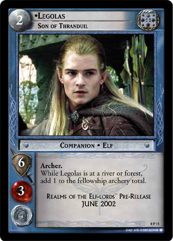 Legolas, Son of Thranduil (P) (0P15)