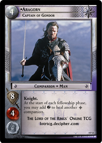 Aragorn, Captain of Gondor (P) (0P23)