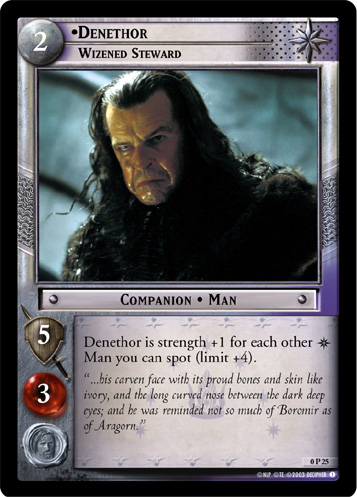 Denethor, Wizened Steward (P) (0P25)