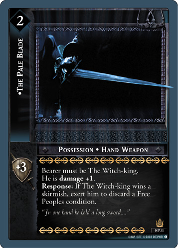 The Pale Blade (P) (0P31)