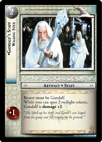 Gandalf's Staff, Walking Stick (P) (0P38)