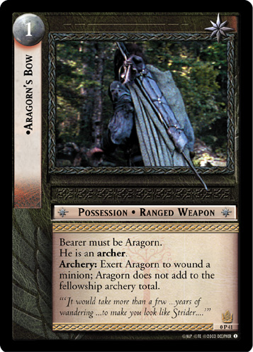 Aragorn's Bow (P) (0P41)