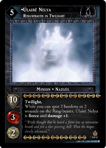 Ulaire Nelya, Ringwraith in Twilight (P) (0P43)