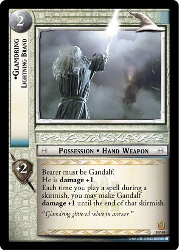 Glamdring, Lightning Brand (P) (0P44)
