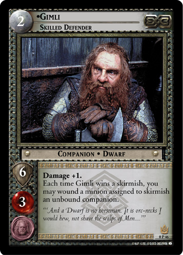 Gimli, Skilled Defender (P) (0P46)