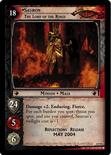 Sauron, The Lord of the Rings (P) (0P54)