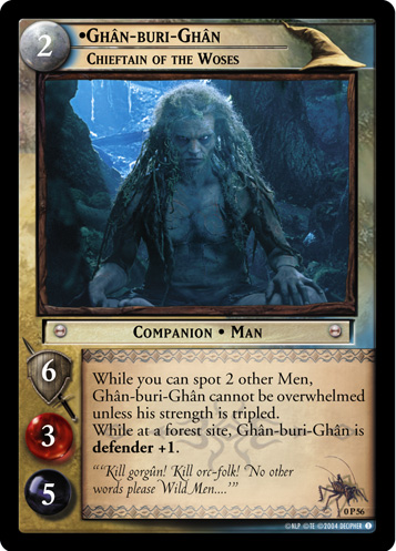 Ghan-buri-Ghan, Chieftain of the Woses (P) (0P56)
