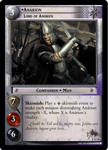 Anarion, Lord of Anorien (P) (0P58)