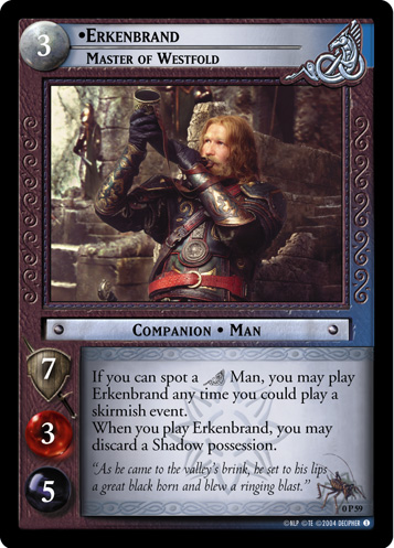 Erkenbrand, Master of Westfold (P) (0P59)