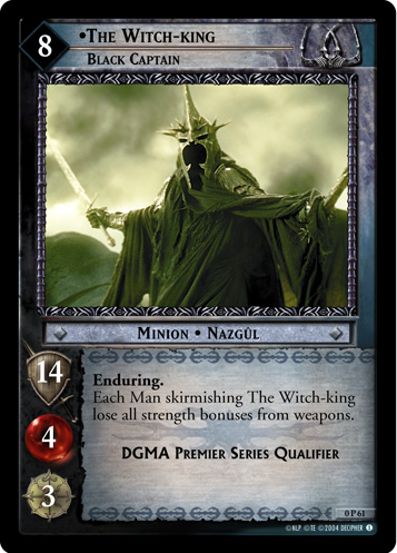 The Witch-king, Black Captain (P) (0P61)