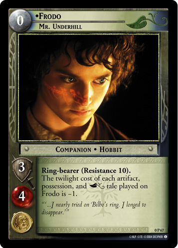Frodo, Mr. Underhill (P) (0P67)