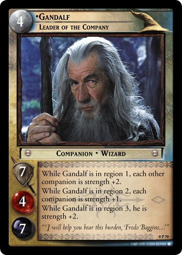 Gandalf, Leader of the Company (P) (0P70)