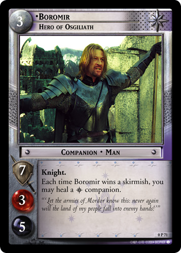 Boromir, Hero of Osgiliath (P) (0P71)