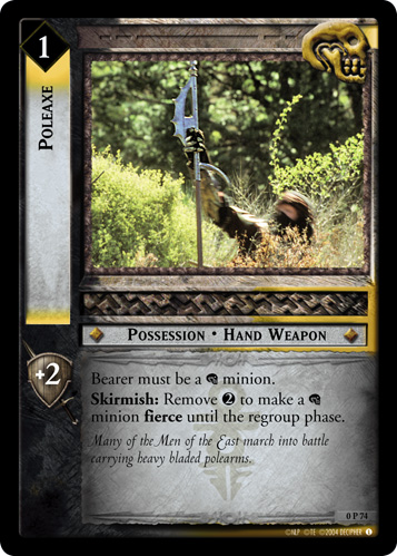 Poleaxe (P) (0P74)
