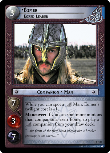 Eomer, Eored Leader (P) (0P80)