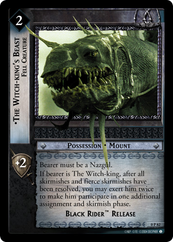 The Witch-king's Beast, Fell Creature (P) (0P82)