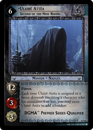 Ulaire Attea, Second of the Nine Riders (P) (0P83)