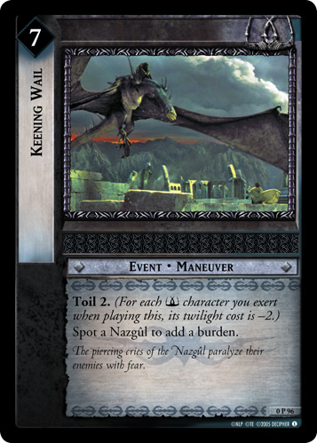 Keening Wail (P) (0P96)