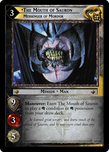 The Mouth of Sauron, Messenger of Mordor (P) (0P100)