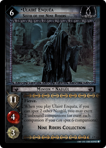 Ulaire Enquea, Sixth of the Nine Riders (P) (0P113)