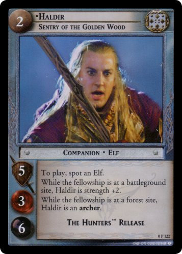 Haldir, Sentry of the Golden Wood (P) (0P122)