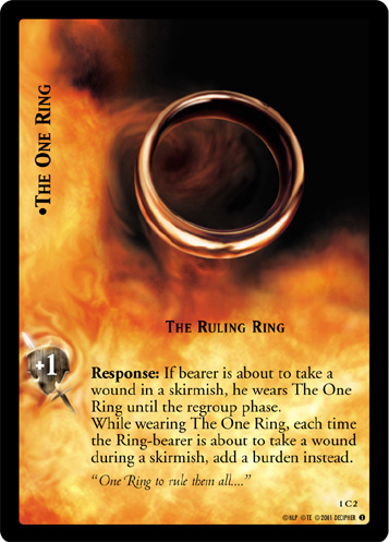 The One Ring, The Ruling Ring (1C2)