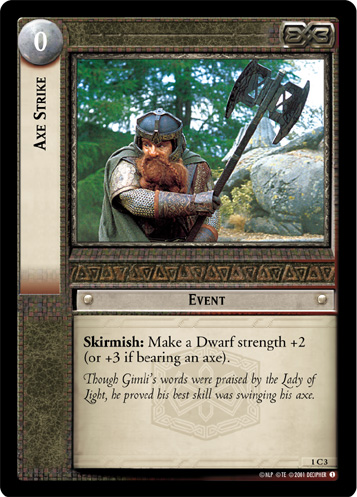 Axe Strike (1C3)