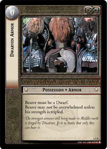 Dwarven Armor (1C8)