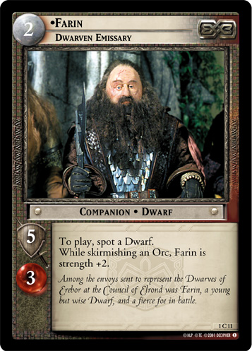 Farin, Dwarven Emissary (1C11)