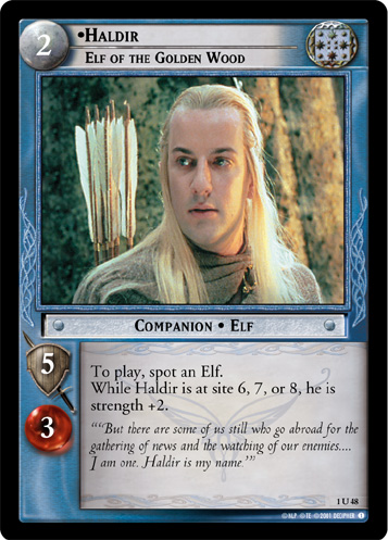 Haldir, Elf of the Golden Wood (1U48)