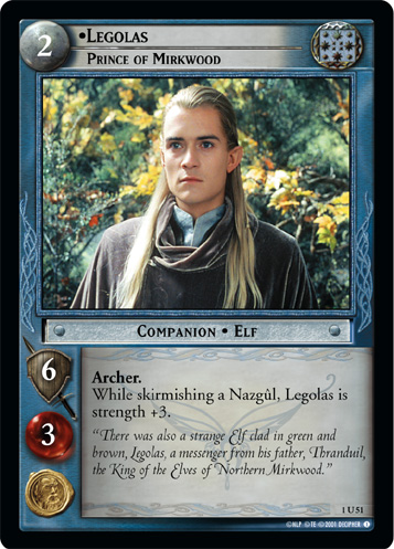 Legolas, Prince of Mirkwood (1U51)