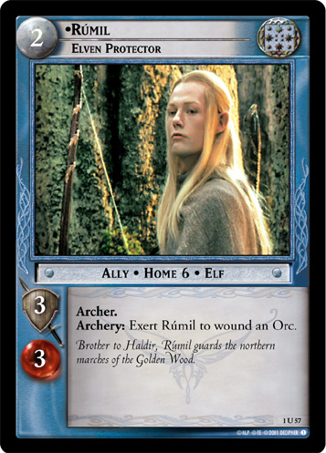 Rumil, Elven Protector (1U57)