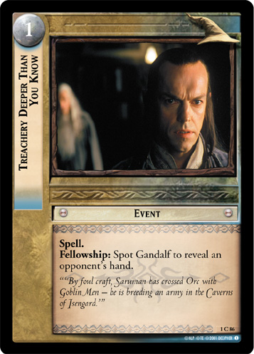 Treachery Deeper Than You Know (1C86)