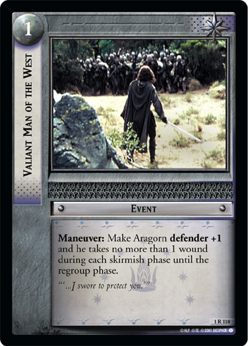 Valiant Man of the West (1R118)