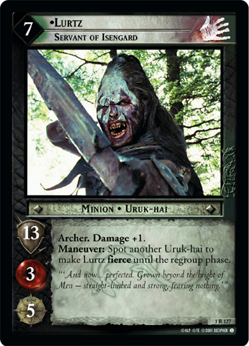 Lurtz, Servant of Isengard (1R127)