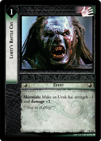 Lurtz's Battle Cry (1R128)