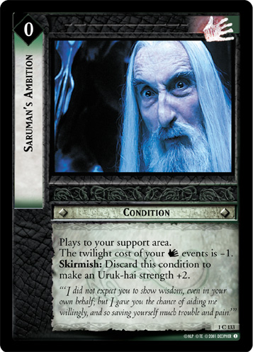 Saruman's Ambition (1C133)