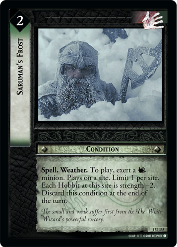 Saruman's Frost (1U135)