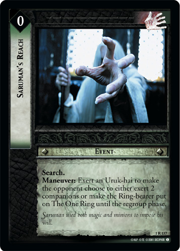 Saruman's Reach (1R137)