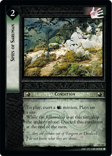 Spies of Saruman (1R140)