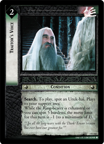 Traitor's Voice (1U142)