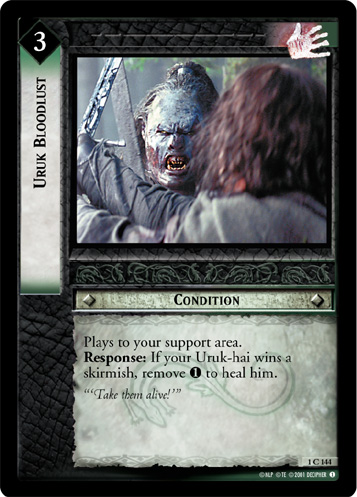 Uruk Bloodlust (1C144)
