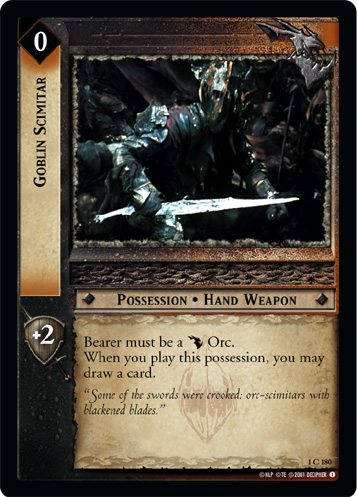 Goblin Scimitar (1C180)