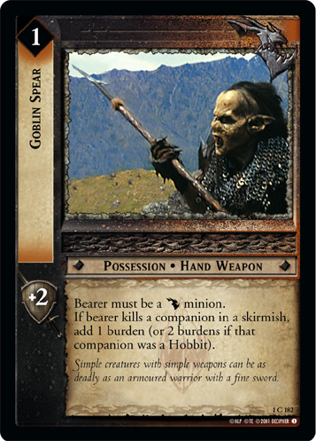 Goblin Spear (1C182)