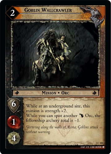 Goblin Wallcrawler (1C184)