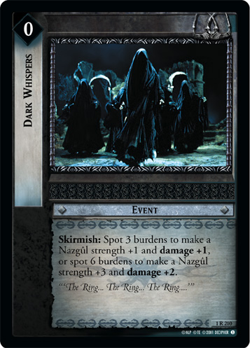 Dark Whispers (1R210)