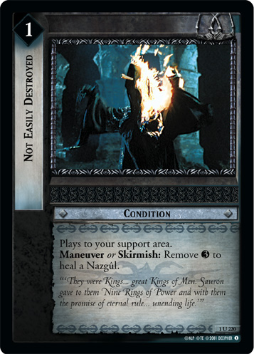 Not Easily Destroyed (1U220)