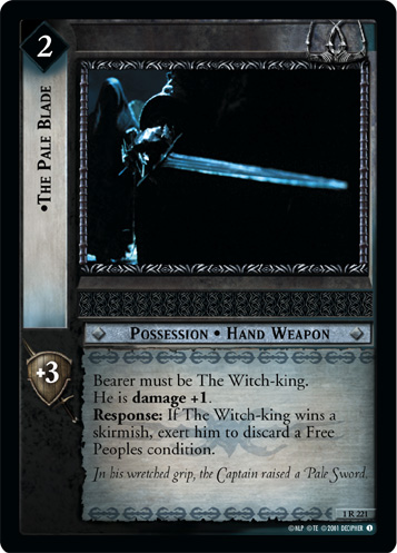 The Pale Blade (1R221)