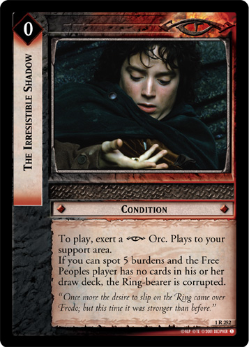 The Irresistible Shadow (1R252)